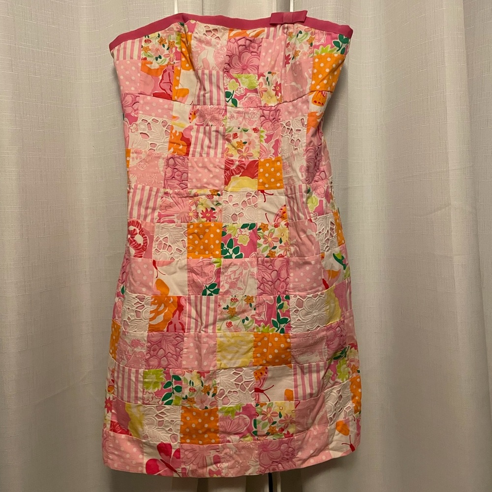 Lily Pulitzer strapless dress